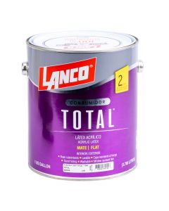 Pintura lanco total látex arena galón