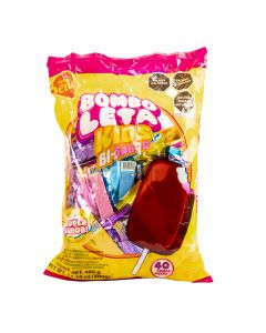 Paleta malvavisco cubierta chocolate beny bolsa 400g multicolor