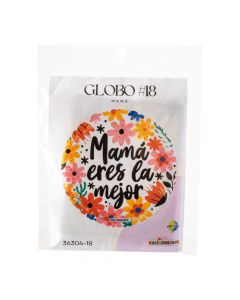 Globo mamá eres la mejor