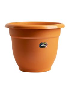 Maceta con plato fiore #3 terracota 12l(405,7oz)