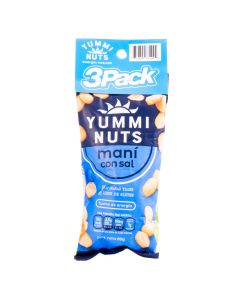 Mani yummi nuts 3pack