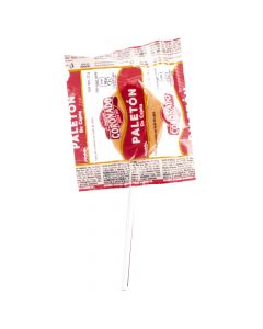 Paleta cajeta de leche coronado 12g