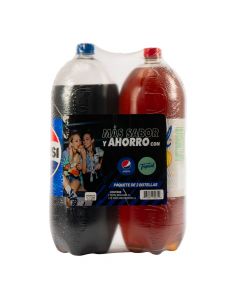 Refresco 2 pack Pepsi 3000ml  y Tropical 3000ml
