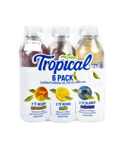 Tropical mixto pet 250ml 6pack