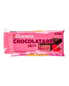 Galleta wafer fresa crujiente