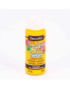 Pintura acrílico Decoart anaranjado neón 59ml