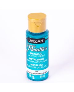 Pintura acrílica Decoart metal verde azulado 59ml