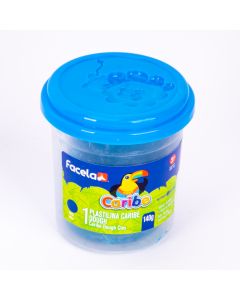 Plastilina Facela caribe dough azul 100g