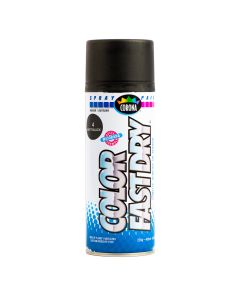 Pintura spray 400ml negro mate