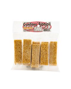 Turrón nuaset confites ajonjolí 
