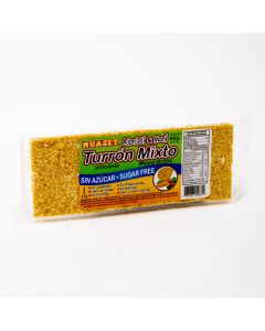 Turrón barra mixto sin azúcar 60g