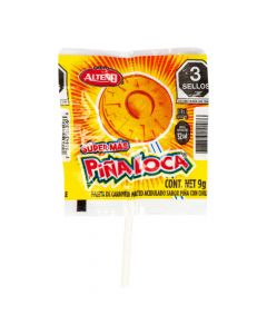 Paleta piña rellena