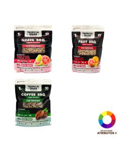 Pellets para ahumar carne