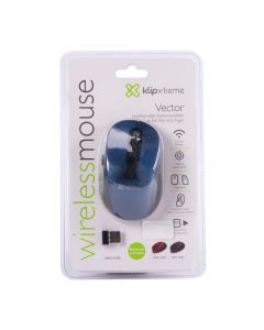 Mouse inalámbrico 6 botones azul