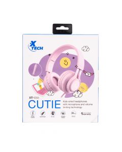 Headset cutie kids rosa