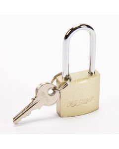 Candado hierro fanal 32mm arco largo blíster