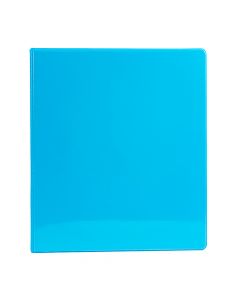 Carpeta tres anillos 1/2 pulgada cyan