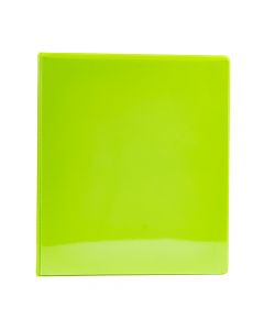 Carpeta tres anillos 1/2 pulgada verde lima