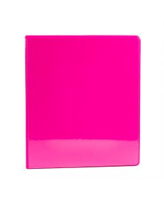 Carpeta tres anillos 1pulgada pulg fusia