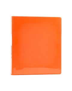 Carpeta tres anillos 1/2 pulgada naranja