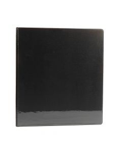 Carpeta tres anillos 1,5pulgada pulg negra