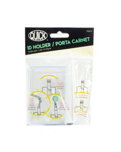 Porta identificación quick acrílico