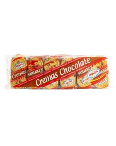 Galleta crema chocolate molsa 