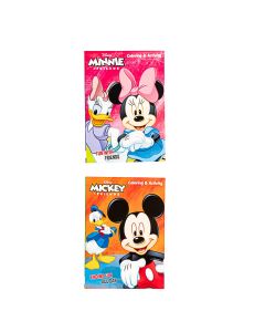 Libro colorear Minnie y Mickey