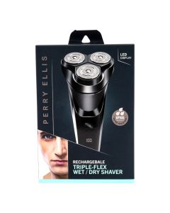 Afeitadora 3 cabezas recarcable negro