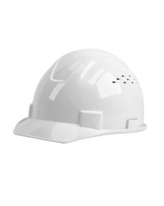 Casco ventilado blanco