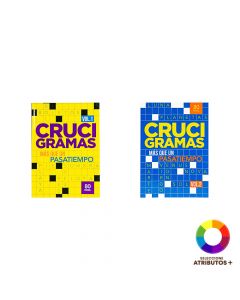 Libro crucigramas 80 páginas