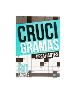 Libro crucigramas 80pag surtido