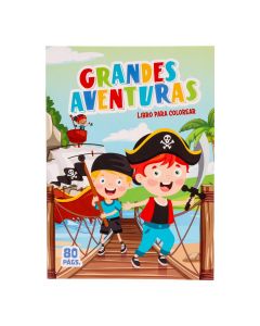 Libro para colorear  80p surtido