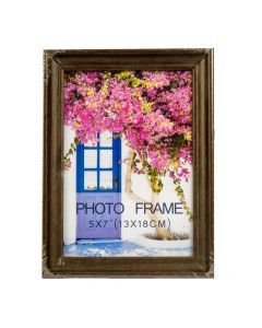 Porta retrato madera 5x7pulg marron