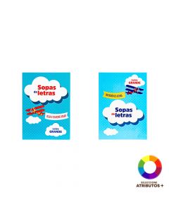 Libro sopa de letras surtido