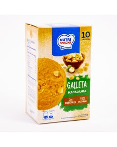 Galleta Nutrisnacks macadamia 240g