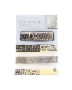 Cortina para baño estampado puntos 13pzas