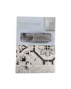 Cortina para baño estampado 13 pzas