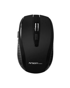 Mouse inalámbrico 1600dpi 6 botones negro