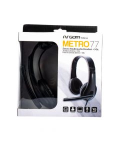 Audífono stereo con micrófono metro