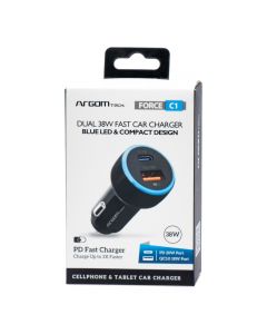 Cargador dual rápido Type-C