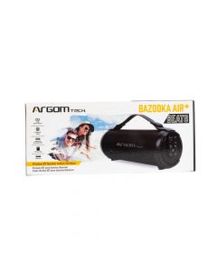 Parlantes bazooka air y beats inalámbrico negro
