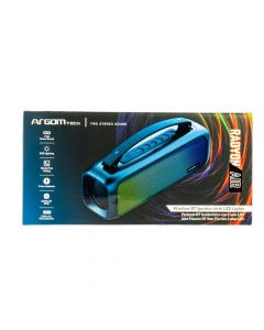 Parlantes radyon air y  beats inalámbrico azul