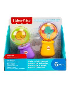 Maracas plásticas animalitos