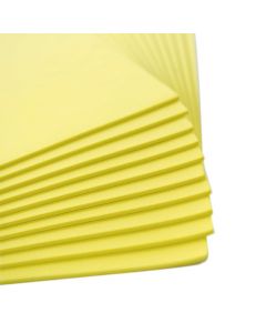 FOAM LISO AMARILLO 20X30CM PAQUETE DE 10 UNIDADES