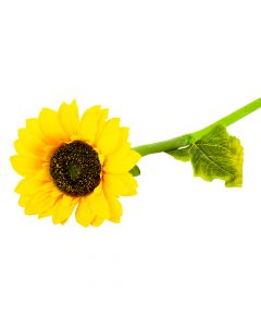 Flor girasol artificial grande 81cm