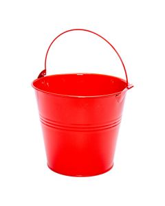 Balde metálico liso jumbo