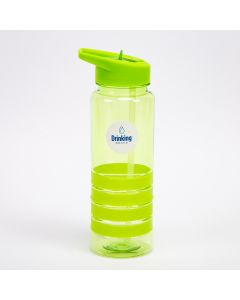 Envase plástico relieve anillos pajilla 700ml