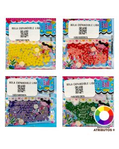 Bola expandible lisa