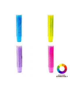 Vasos shot colores surtidos